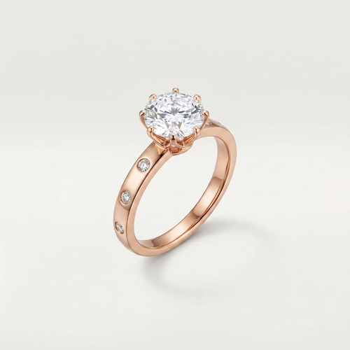 DIAMOND SOLITAIRE ELEGANCE RING
