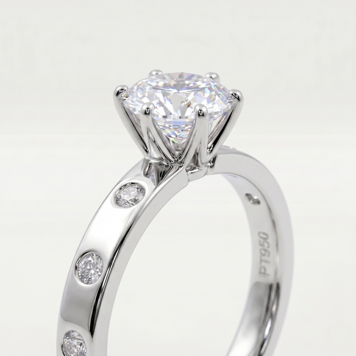 DIAMOND SOLITAIRE ELEGANCE RING