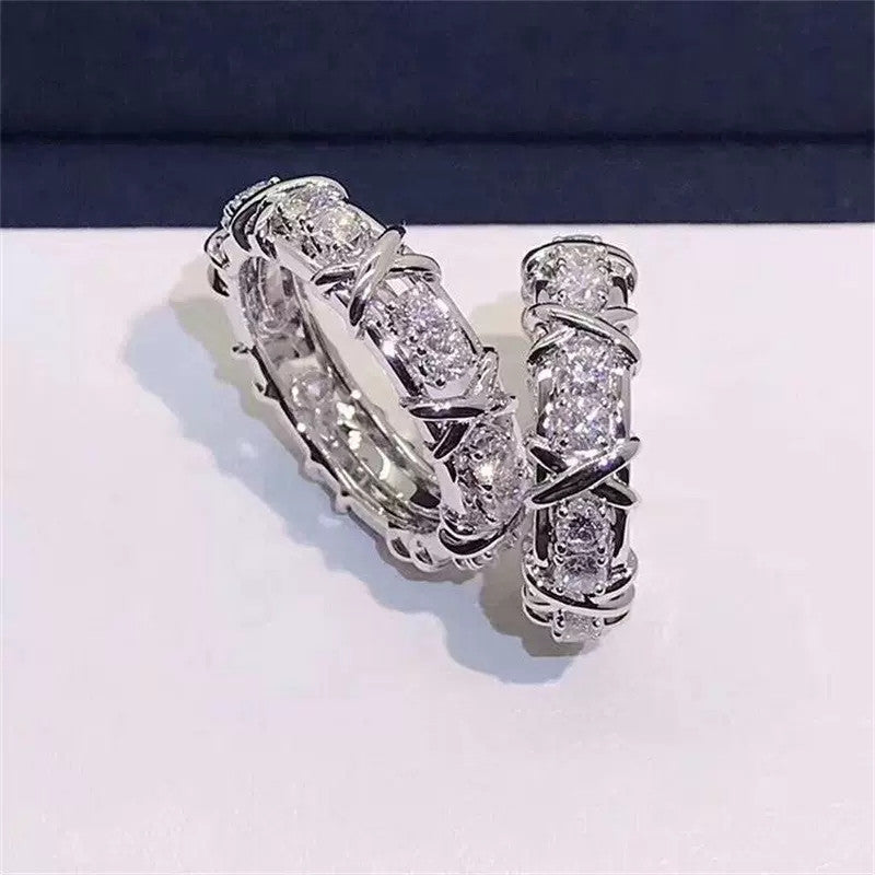 GOLD DIAMOND ETERNITY BAND RING